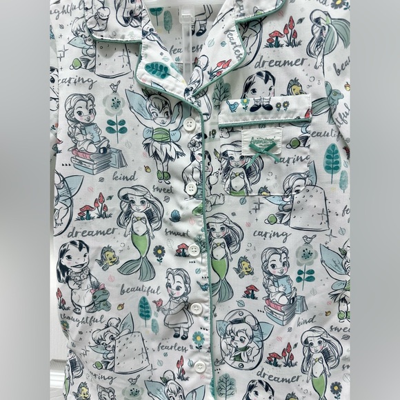 Kids Pajamas with Cartoon Print - Picture 2 of 7